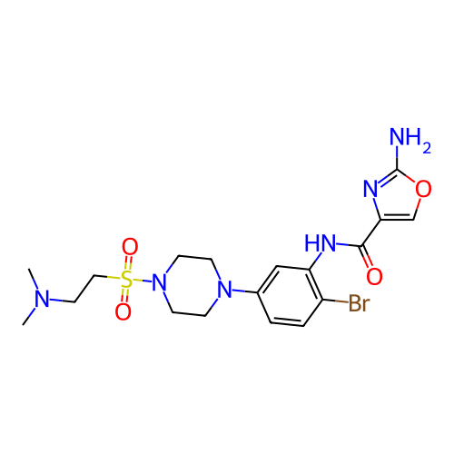 Chemical structure of BindingDB Monomer ID 489199