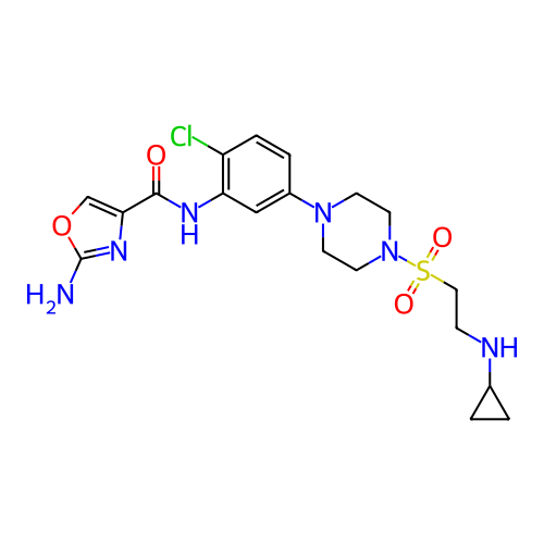Chemical structure of BindingDB Monomer ID 489203