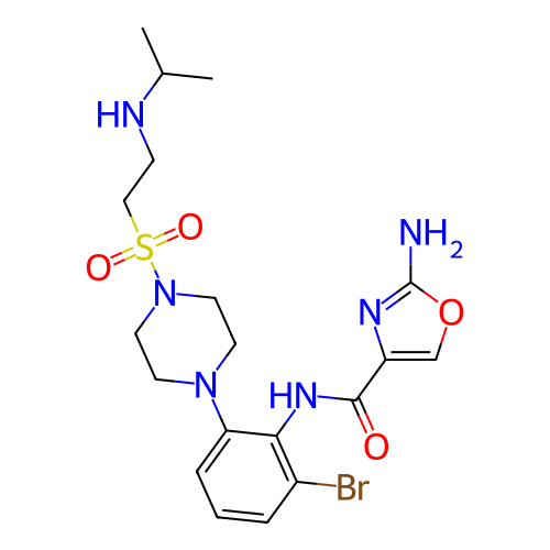 Chemical structure of BindingDB Monomer ID 489208