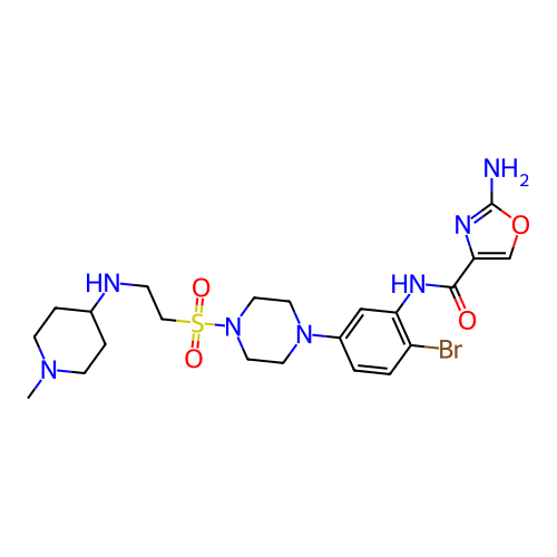 Chemical structure of BindingDB Monomer ID 489209