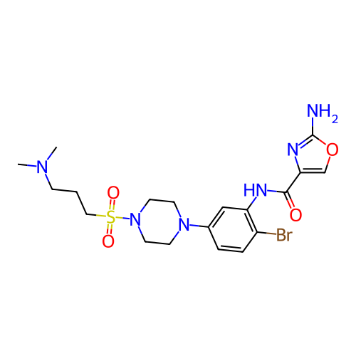 Chemical structure of BindingDB Monomer ID 489214