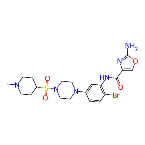 Chemical structure of BindingDB Monomer ID 489224