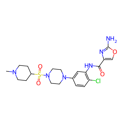 Chemical structure of BindingDB Monomer ID 489226