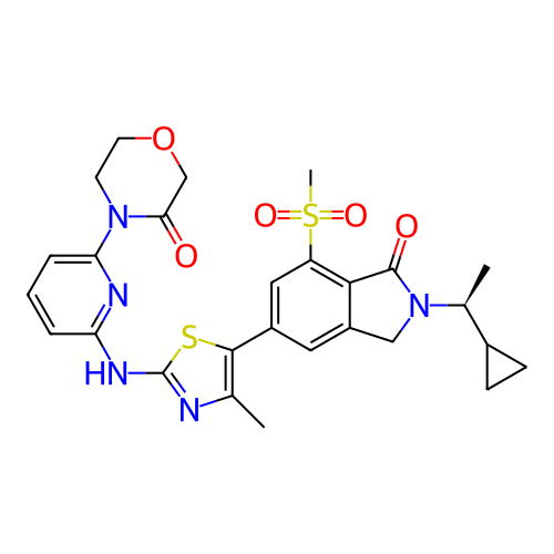 Chemical structure of BindingDB Monomer ID 489234