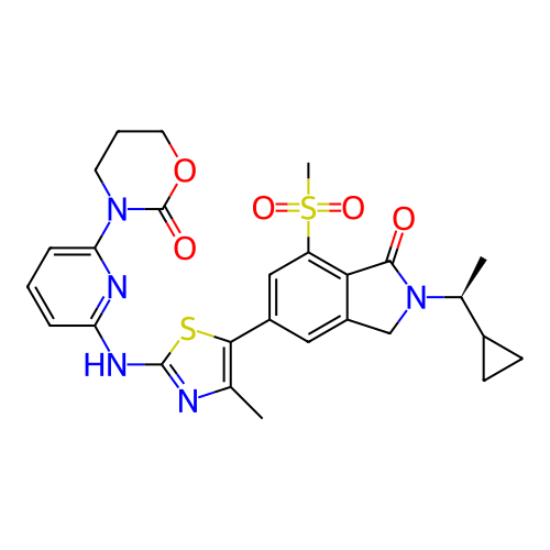 Chemical structure of BindingDB Monomer ID 489235