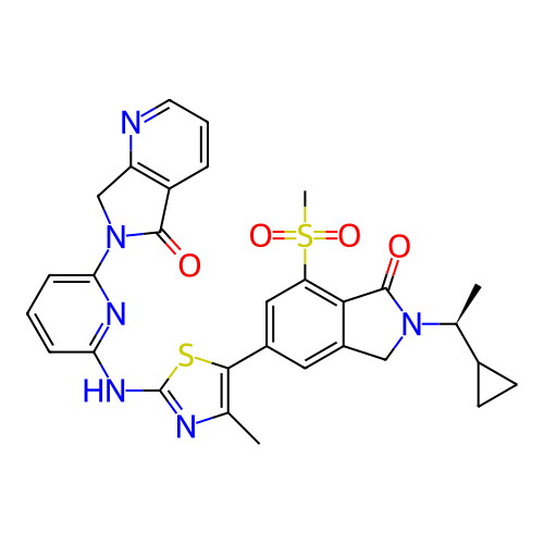 Chemical structure of BindingDB Monomer ID 489236