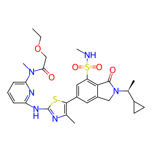 Chemical structure of BindingDB Monomer ID 489244