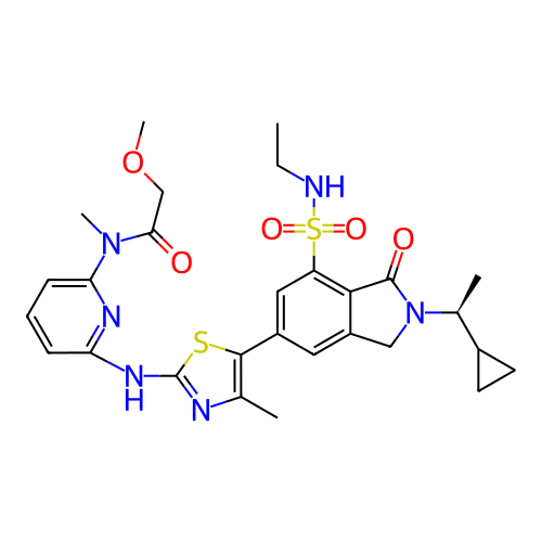 Chemical structure of BindingDB Monomer ID 489253