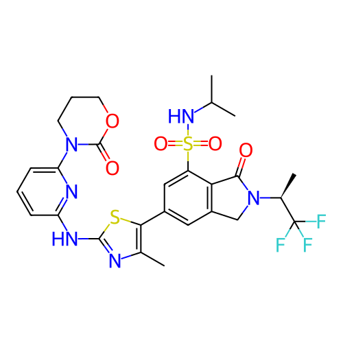 Chemical structure of BindingDB Monomer ID 489256