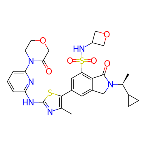 Chemical structure of BindingDB Monomer ID 489258