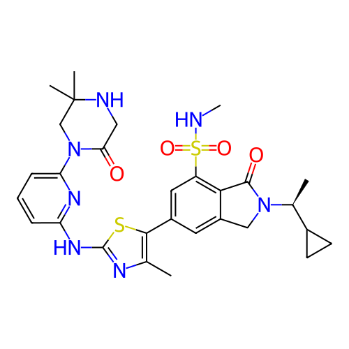 Chemical structure of BindingDB Monomer ID 489275