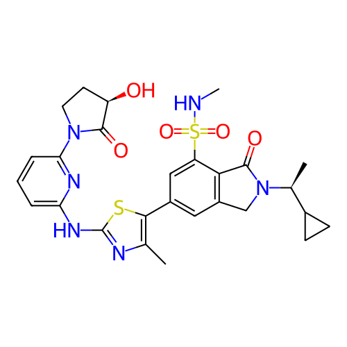 Chemical structure of BindingDB Monomer ID 489281