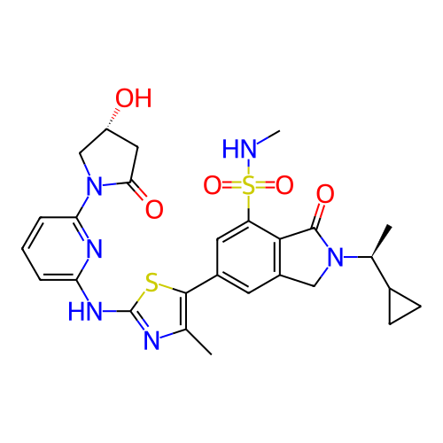Chemical structure of BindingDB Monomer ID 489282