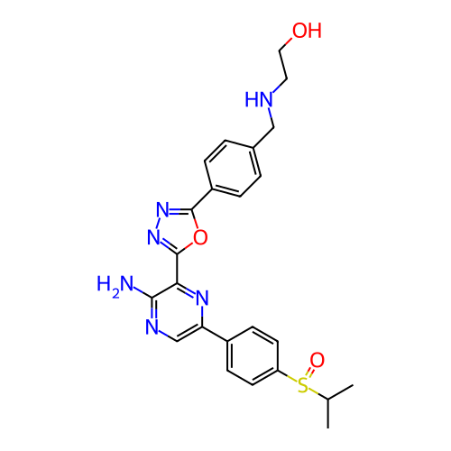 Chemical structure of BindingDB Monomer ID 489509