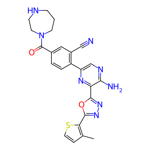 Chemical structure of BindingDB Monomer ID 489512