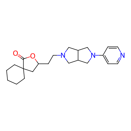 Chemical structure of BindingDB Monomer ID 489592