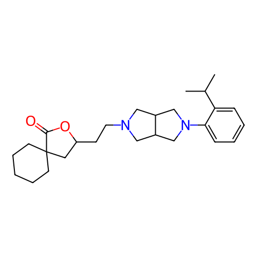 Chemical structure of BindingDB Monomer ID 489594