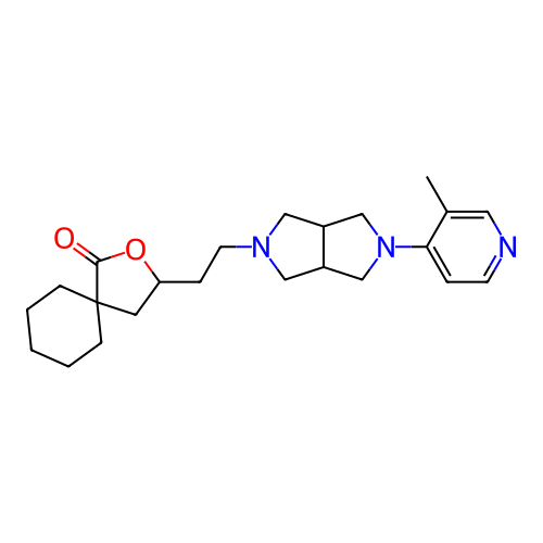 Chemical structure of BindingDB Monomer ID 489595