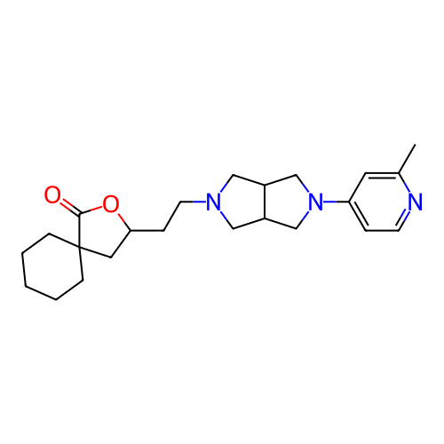 Chemical structure of BindingDB Monomer ID 489596