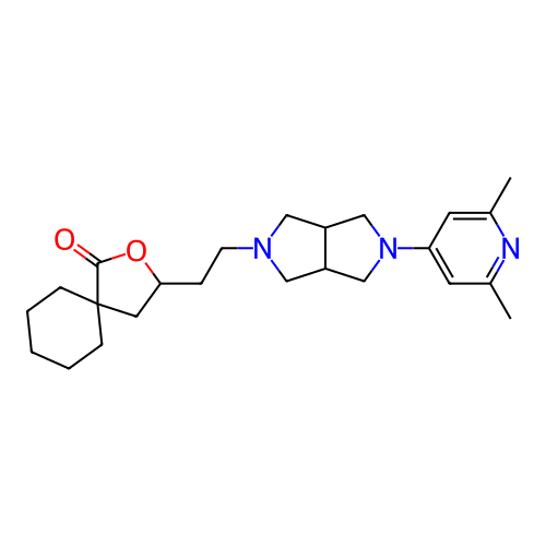 Chemical structure of BindingDB Monomer ID 489597