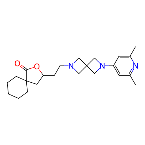 Chemical structure of BindingDB Monomer ID 489603