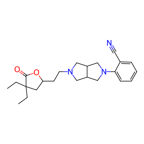 Chemical structure of BindingDB Monomer ID 489605