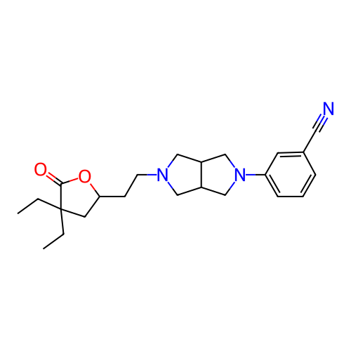 Chemical structure of BindingDB Monomer ID 489606