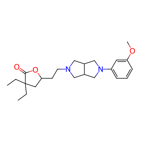 Chemical structure of BindingDB Monomer ID 489609