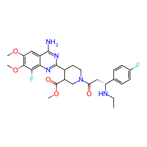 Chemical structure of BindingDB Monomer ID 489618