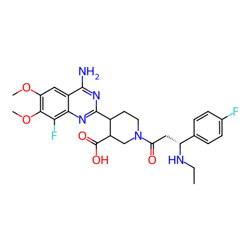 Chemical structure of BindingDB Monomer ID 489622