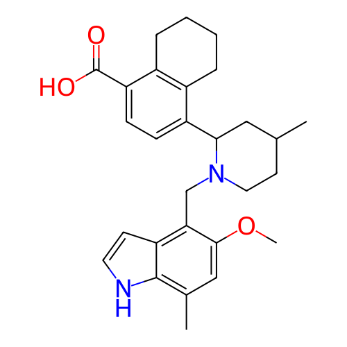 Chemical structure of BindingDB Monomer ID 489643