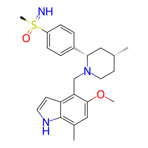 Chemical structure of BindingDB Monomer ID 489645