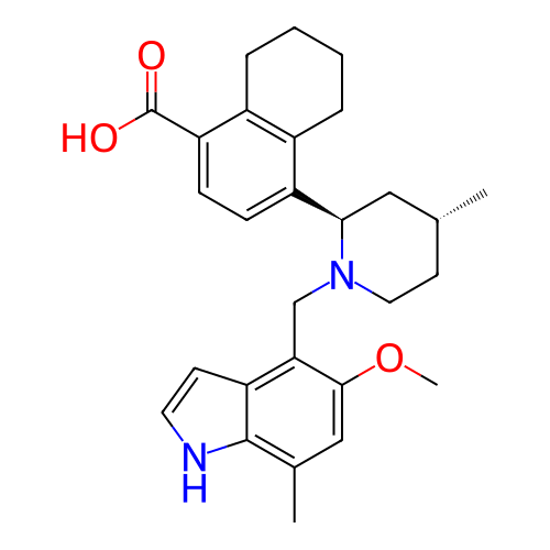 Chemical structure of BindingDB Monomer ID 489651