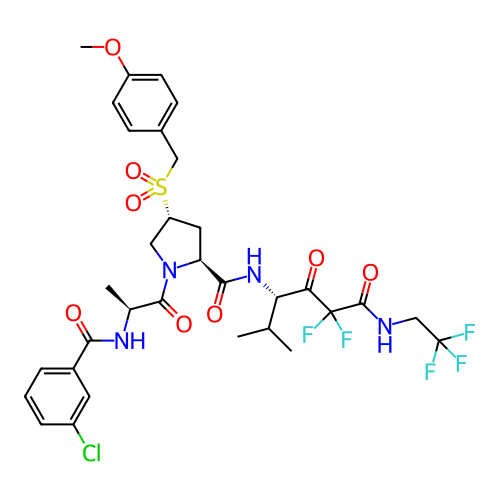 Chemical structure of BindingDB Monomer ID 489754
