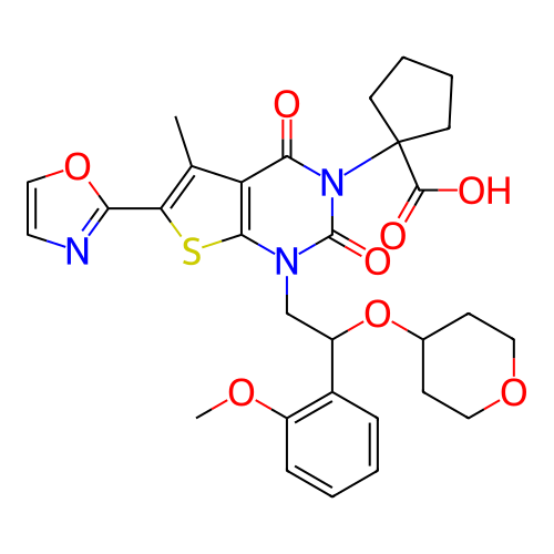 Chemical structure of BindingDB Monomer ID 489781