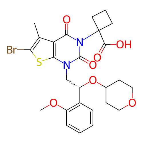 Chemical structure of BindingDB Monomer ID 489787