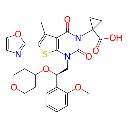 Chemical structure of BindingDB Monomer ID 489789