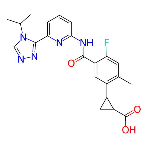 Chemical structure of BindingDB Monomer ID 490076