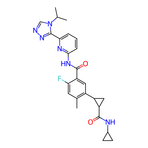 Chemical structure of BindingDB Monomer ID 490077