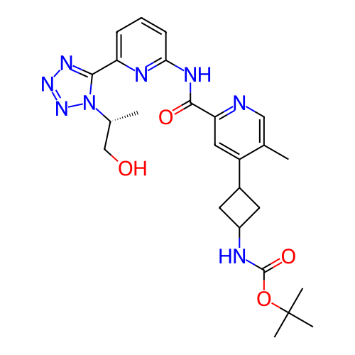 Chemical structure of BindingDB Monomer ID 490084