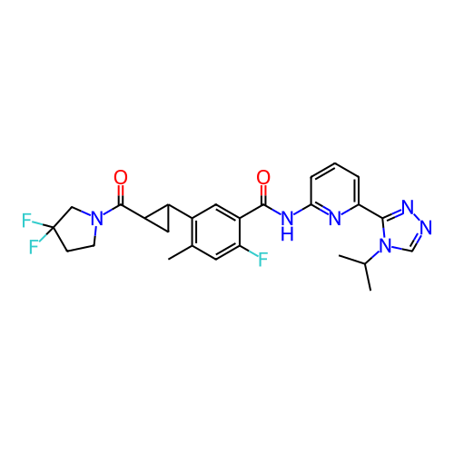 Chemical structure of BindingDB Monomer ID 490089