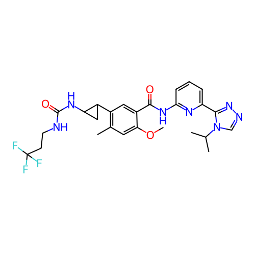 Chemical structure of BindingDB Monomer ID 490097