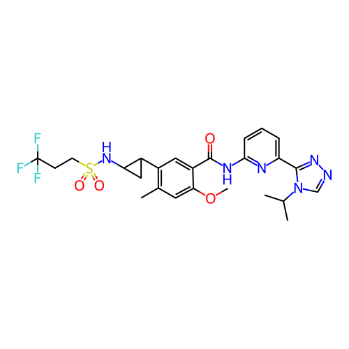 Chemical structure of BindingDB Monomer ID 490101