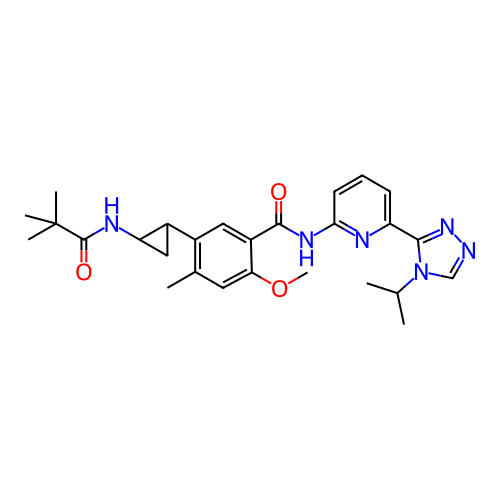 Chemical structure of BindingDB Monomer ID 490104