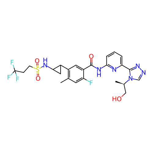 Chemical structure of BindingDB Monomer ID 490116