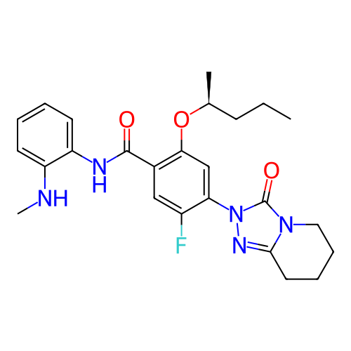 Chemical structure of BindingDB Monomer ID 490357