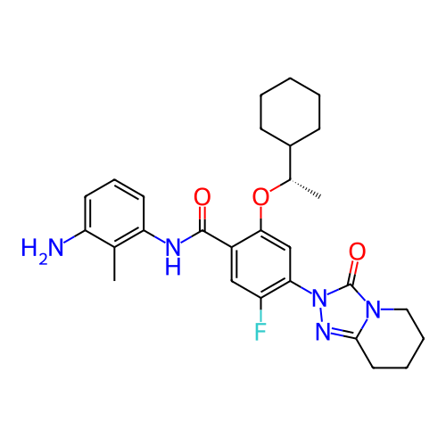 Chemical structure of BindingDB Monomer ID 490471