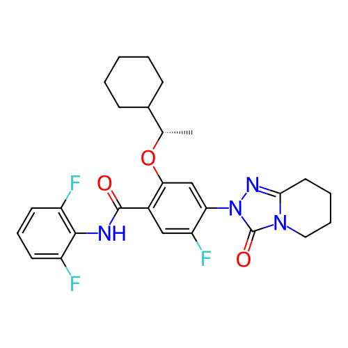 Chemical structure of BindingDB Monomer ID 490483