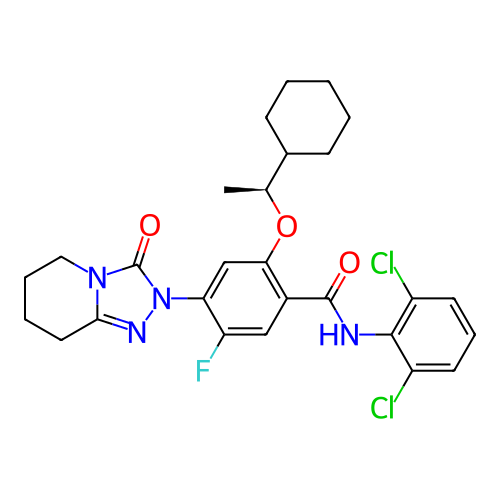 Chemical structure of BindingDB Monomer ID 490489