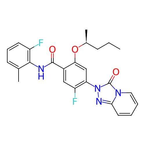 Chemical structure of BindingDB Monomer ID 490549
